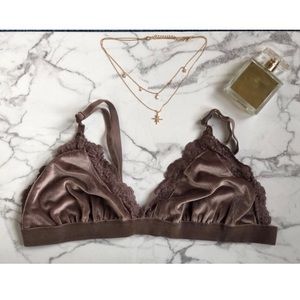 Velvet bralette